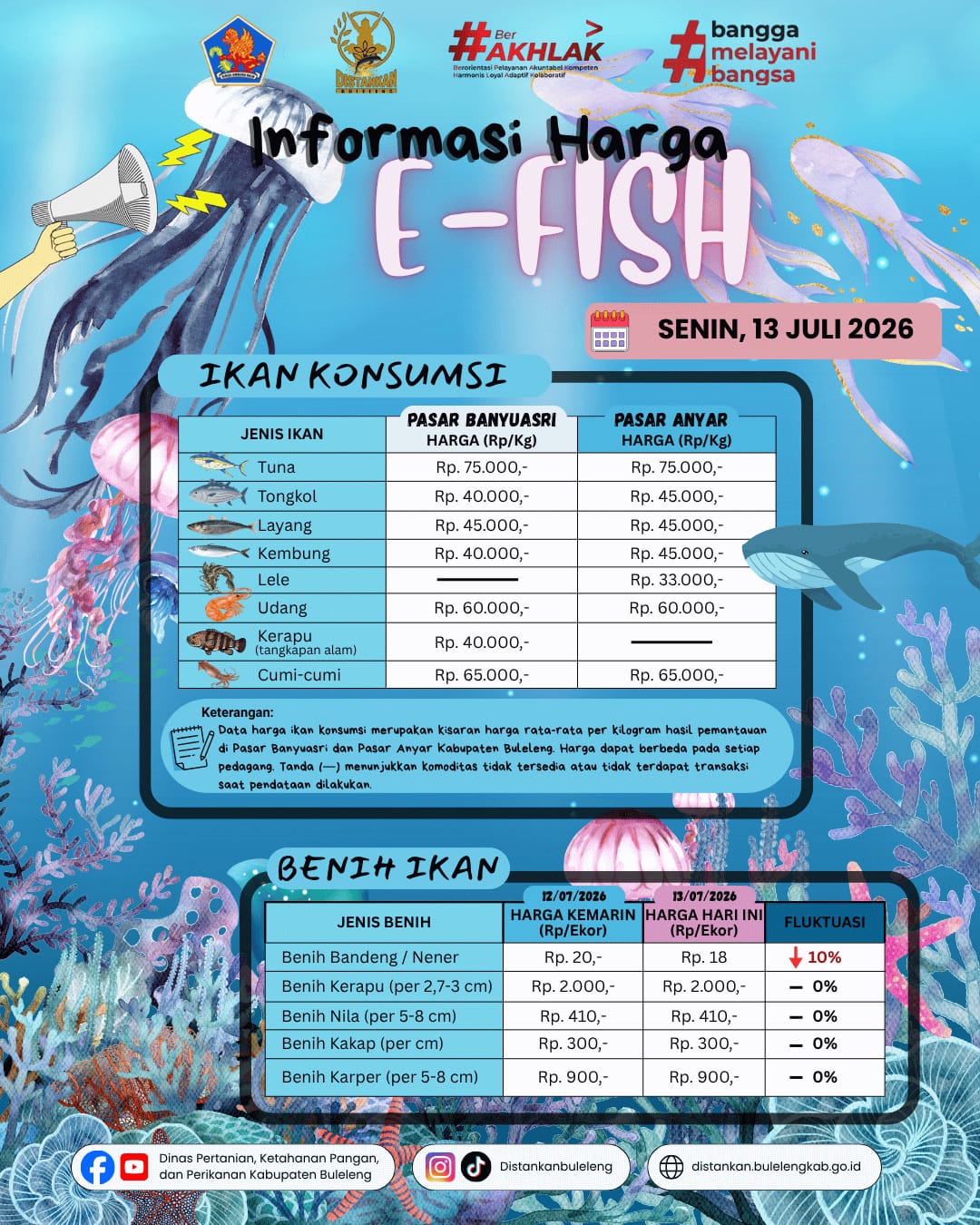 INFORMASI HARGA IKAN 