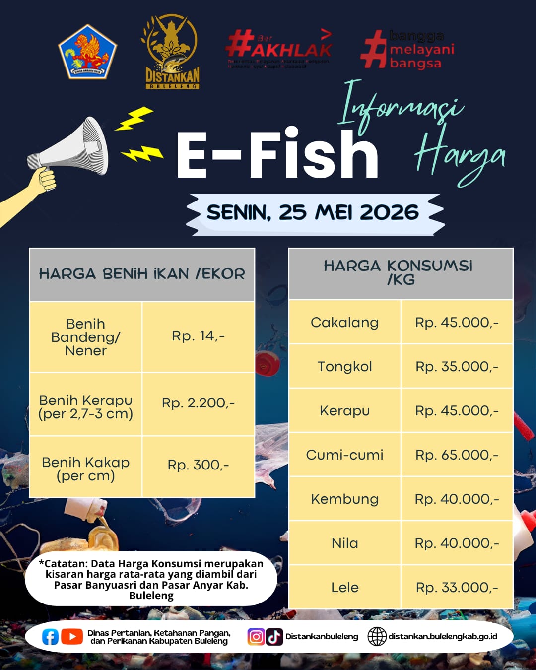 INFORMASI HARGA IKAN 