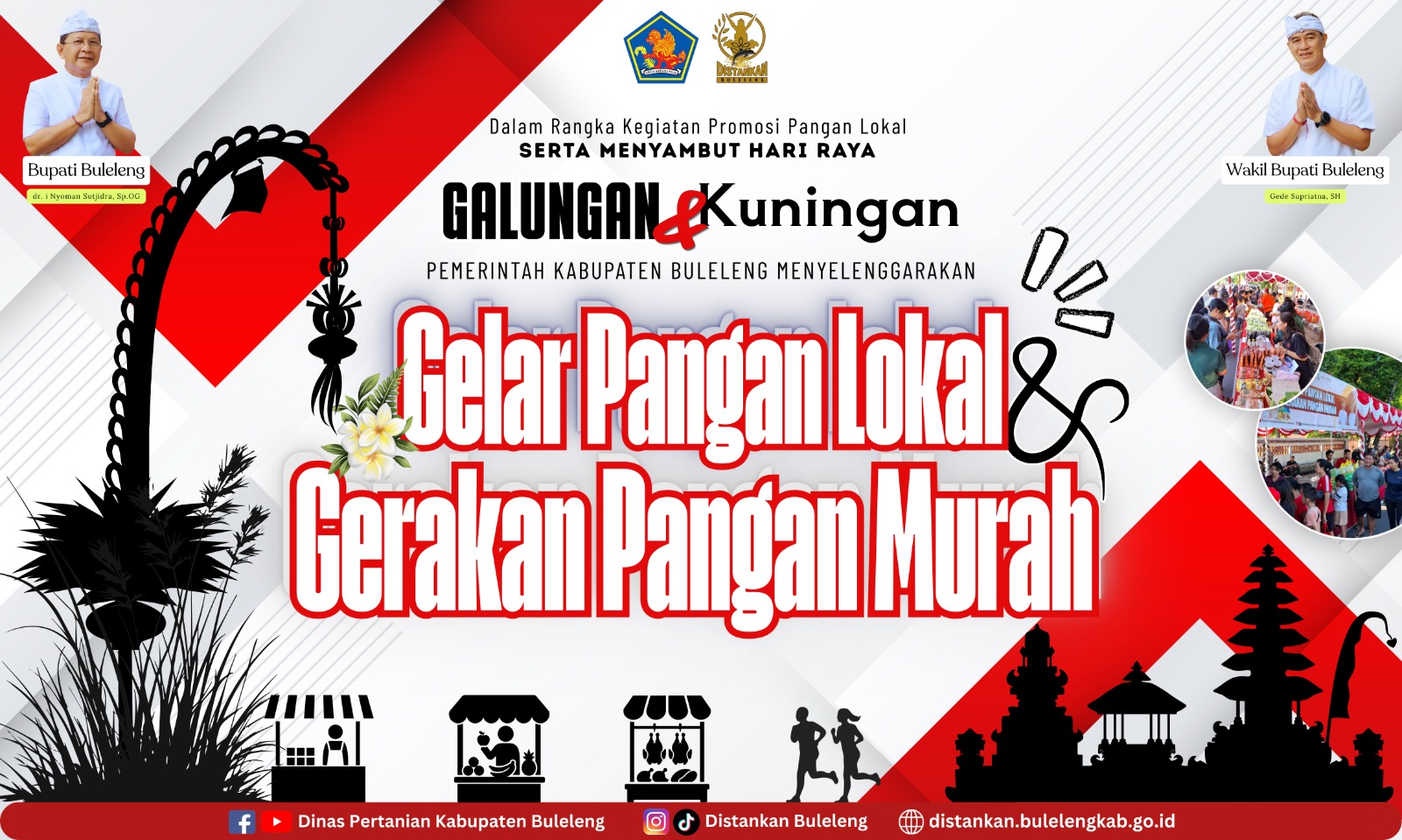 Gelar Pangan Lokal & Gerakan Pangan Murah dalam rangka Menyambut Rahina Galungan dan Kuningan