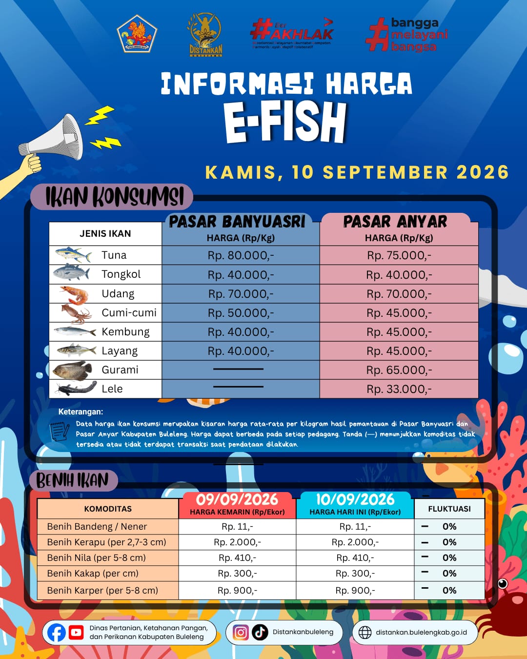 INFORMASI HARGA IKAN 