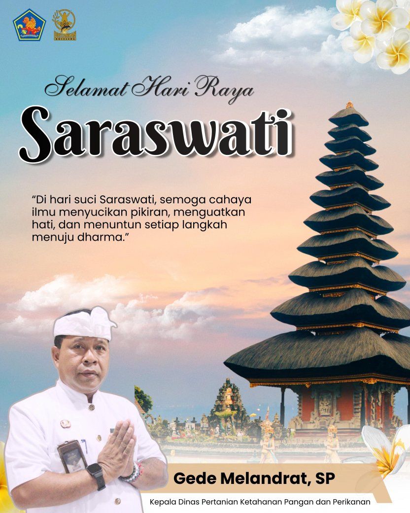 SELAMAT HARI RAYA SARASWATI
