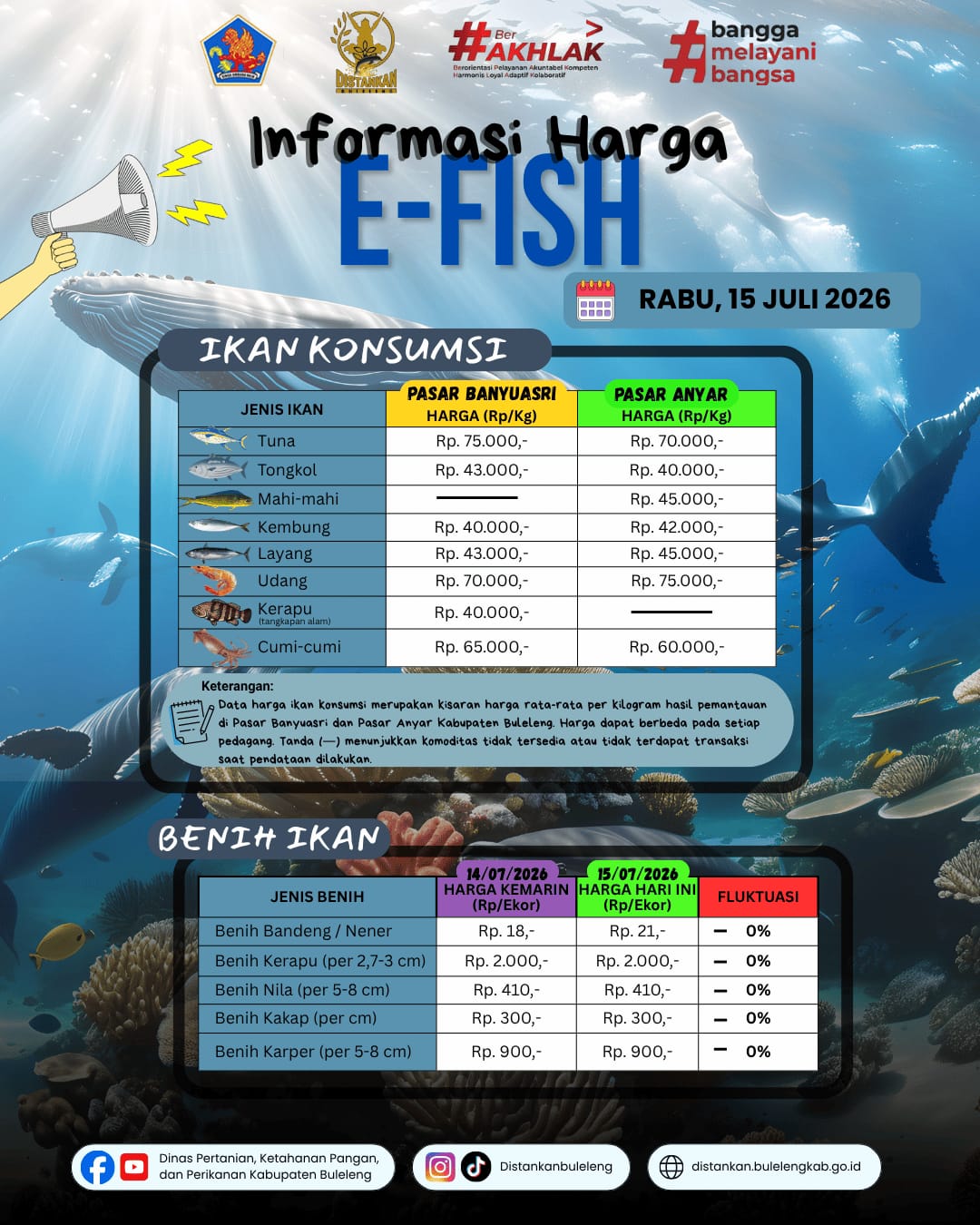 INFORMASI HARGA IKAN 